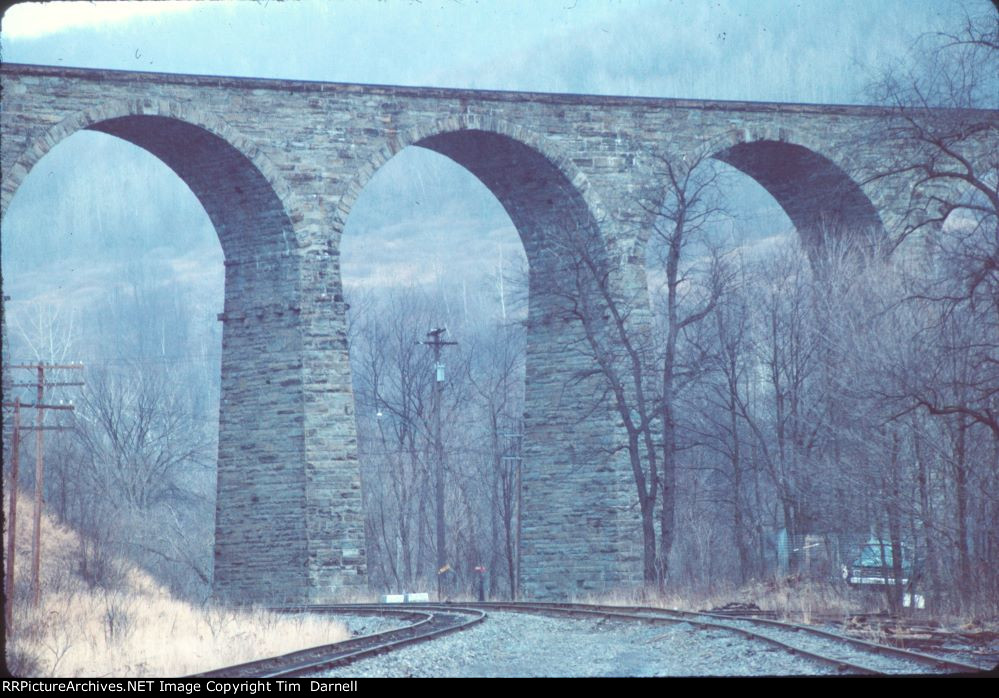 Starrucca viaduct from D&H track level